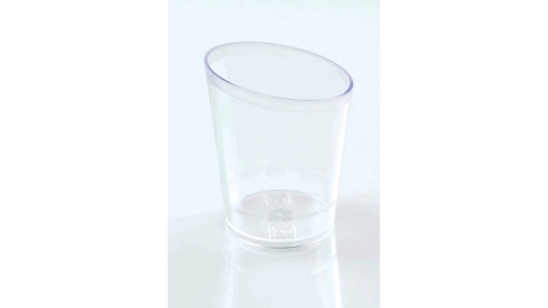 Ποτήρι σφηνάκι ασύμμετρο 60cc