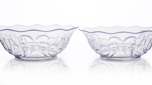 Μπολ σκαλιστό στρογγυλό «Daniella» 1.100cc 