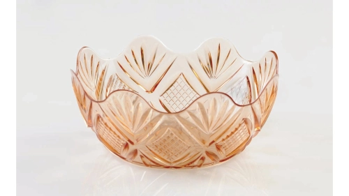 Pastry bowl rounded carved Nο 12