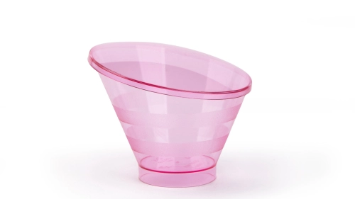 Asymmetric bowl with stripes 130cc with or without cap