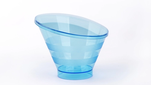 Asymmetric bowl with stripes 130cc with or without cap