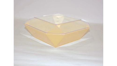 Καπάκι για μπολ οκτάπλευρο «διαμάντι» 1.000cc