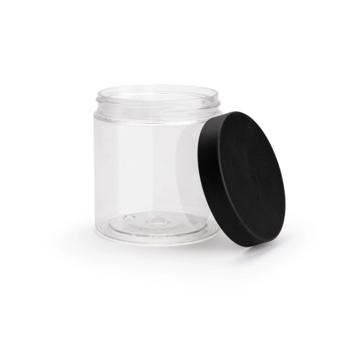 Βάζο πλαστικό με βιδωτό καπάκι 250ml