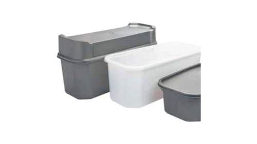 Plastic ice-cream cases  2,8 liters